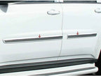 4p Luxury FX Chrome 1 1/2' Side Molding Insert for 2005-2009 Chevy Equinox