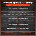 Deck Spindle Assembly for Toro Z Master Professional GrandStand (2010–2023)