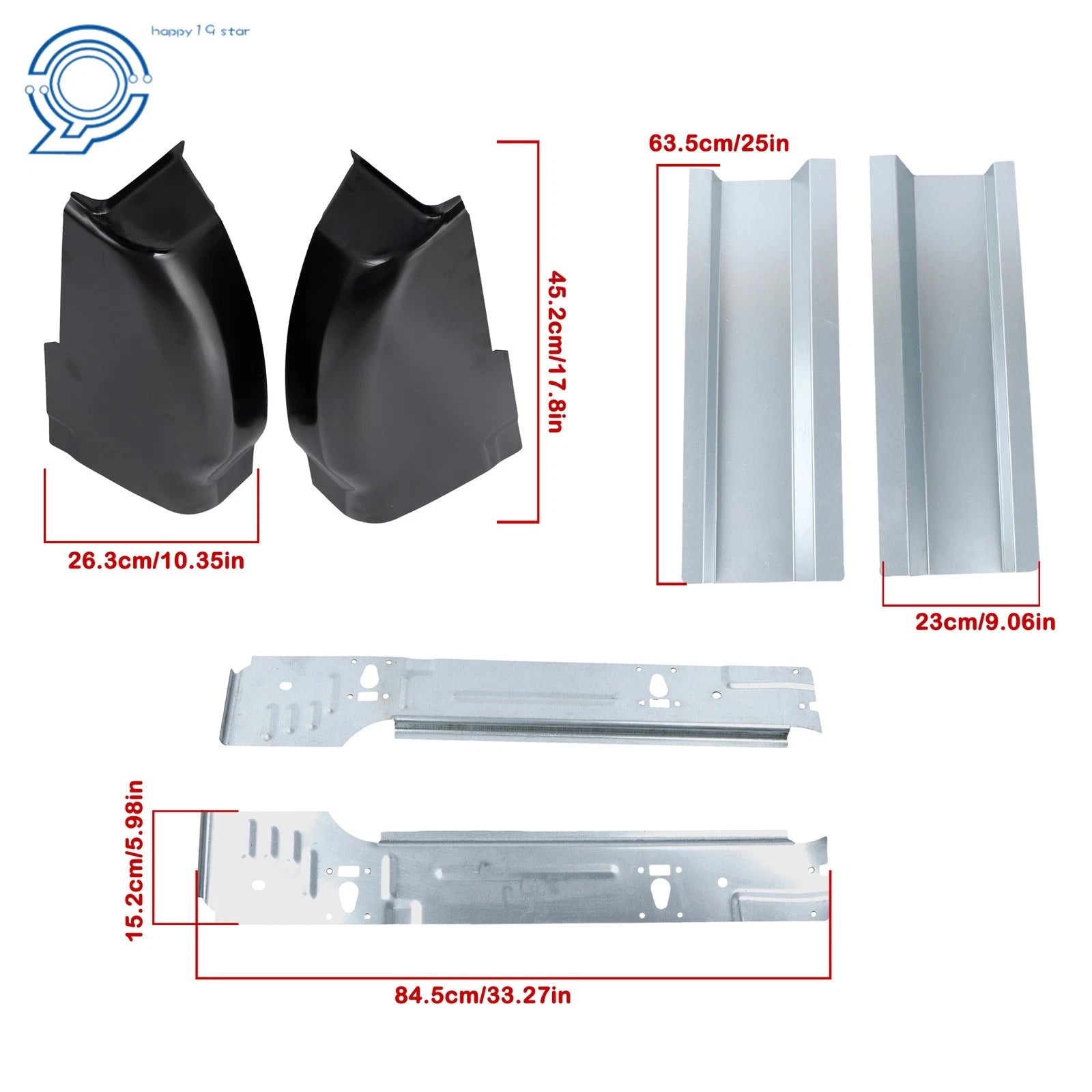 Inner Rocker Panels & Cab Corner for Ford F250 F350 (1999–2016)