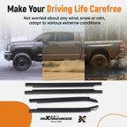 Set of 4 Window Moulding Trim Weatherstrip for Toyota Tundra (2000–2006)