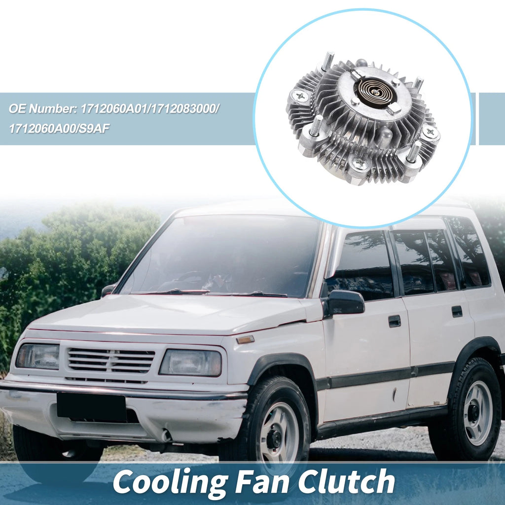 Engine Cooling Fan Clutch for Suzuki Samurai L4 1.3L (1985–1995) No.1712060A01