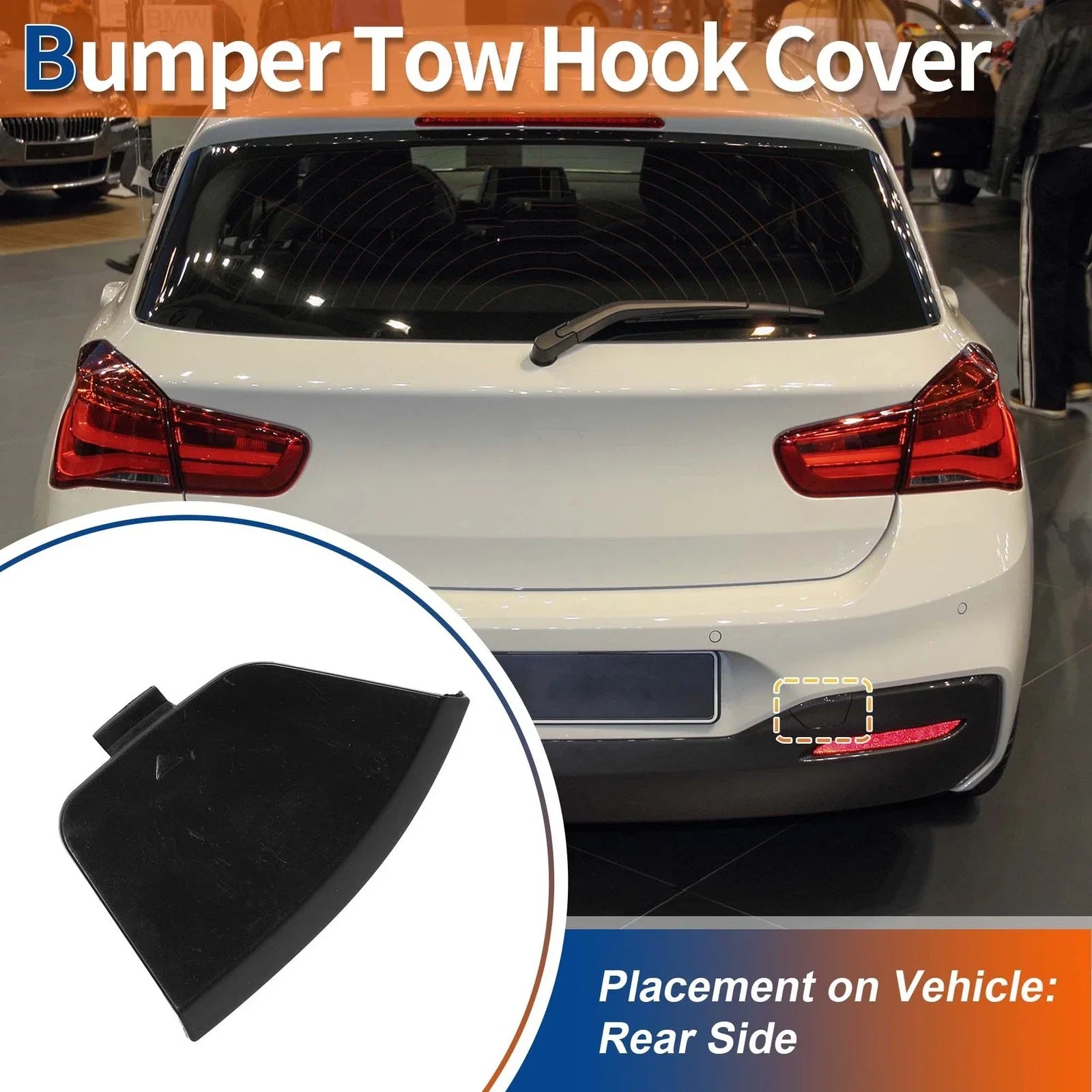 Tow Hook Cover for BMW 114i (2015-2018)