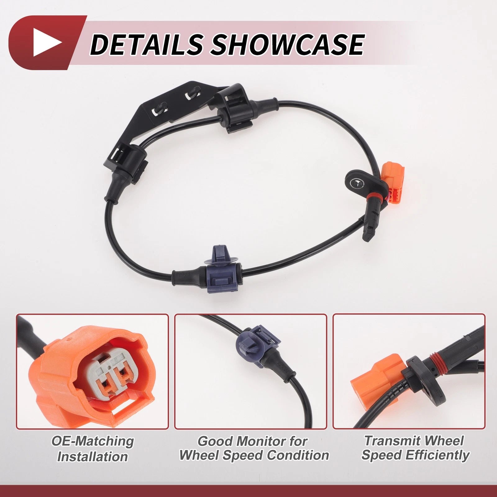 ABS Wheel Speed Sensor No. 57475SFJW01 for Honda Odyssey (2011–2017)