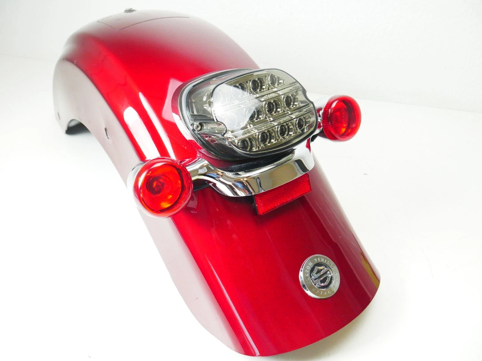 Rear Fender with Brake Light for Harley CVO Ultra Limited (2009–2021)