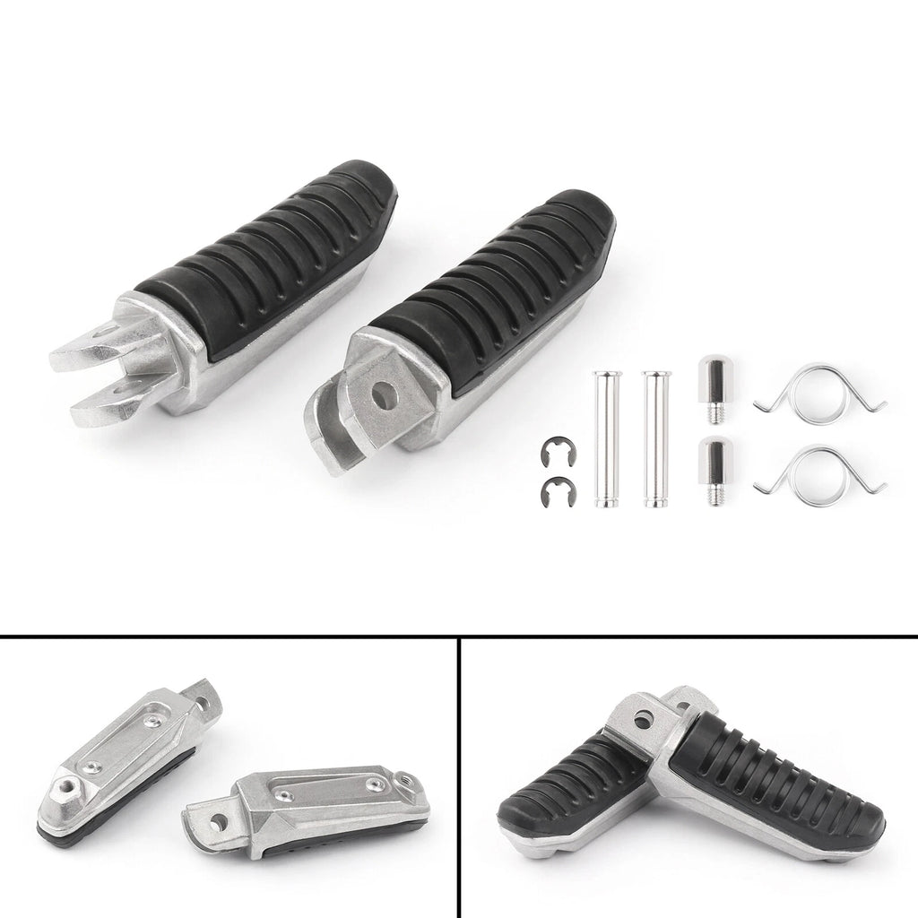 Front Footrests Foot Pegs for Suzuki V-Strom DL650 GSX1250 GSX1300 (2004–2023)