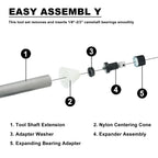 Camshaft Bearing Tool Insert Kit for Universal Applications