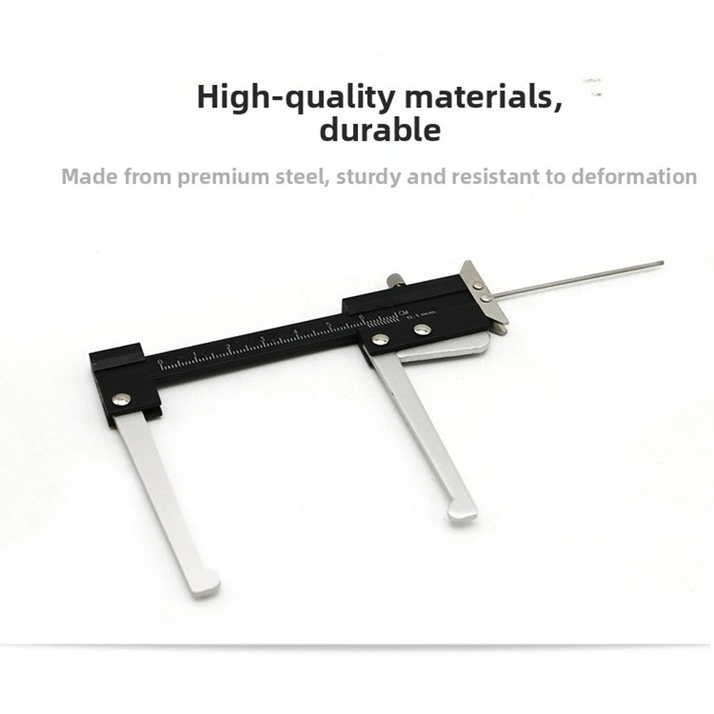 Tire Tread Depth Gauge & Brake Disc Thickness Tool for Vehicles