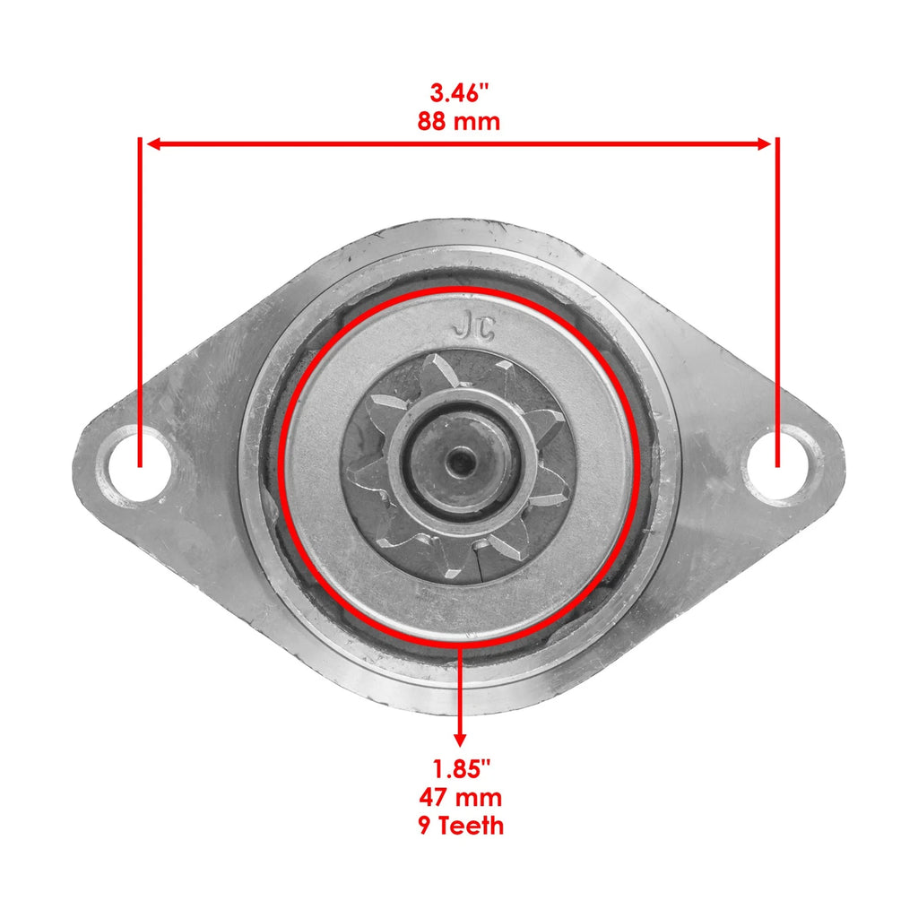 Starter & Relay Solenoid for Seadoo SPX 580 (1993) / SPX 650 (1994)