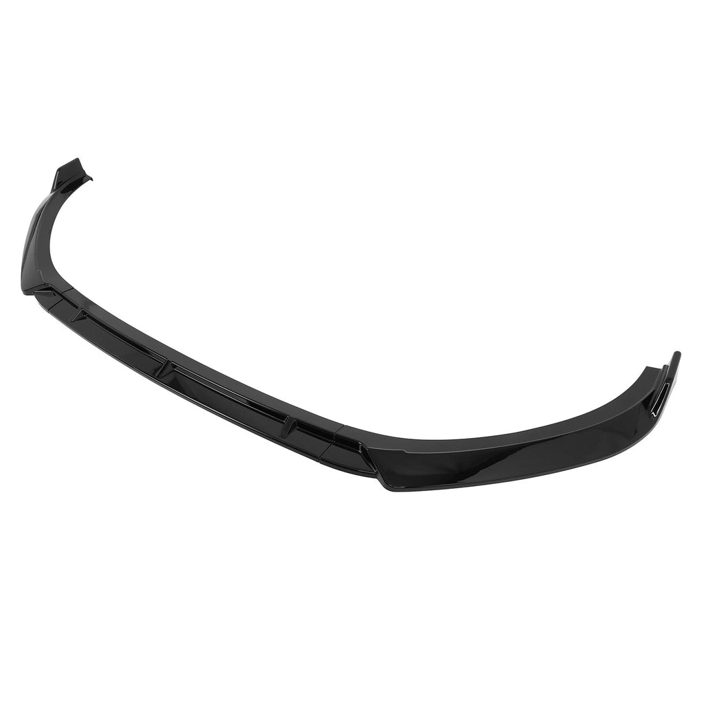 Front Bumper Lip Spoiler for Hyundai IONIQ (2017–2022) Glossy Black