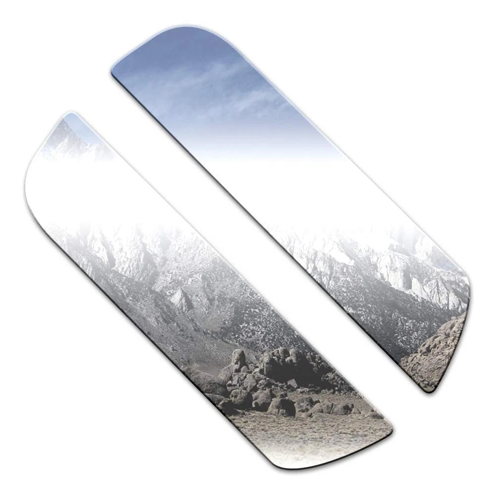 2pc Stainless Steel Door Handle Trim Replacement for Chevy Corvette (2005–2013)