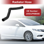 Radiator Hose for Honda CR-V 2.4L (2002–2006) No. 19501PNB000 Rubber Black