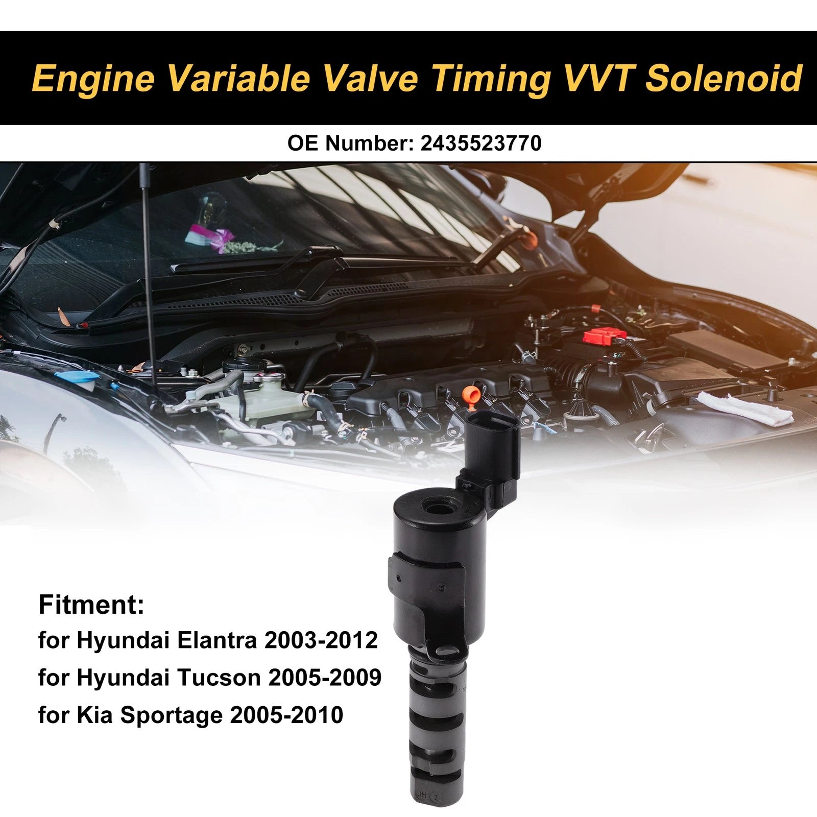 VVT Solenoid for Hyundai Elantra (2003–2012) 24355-23770