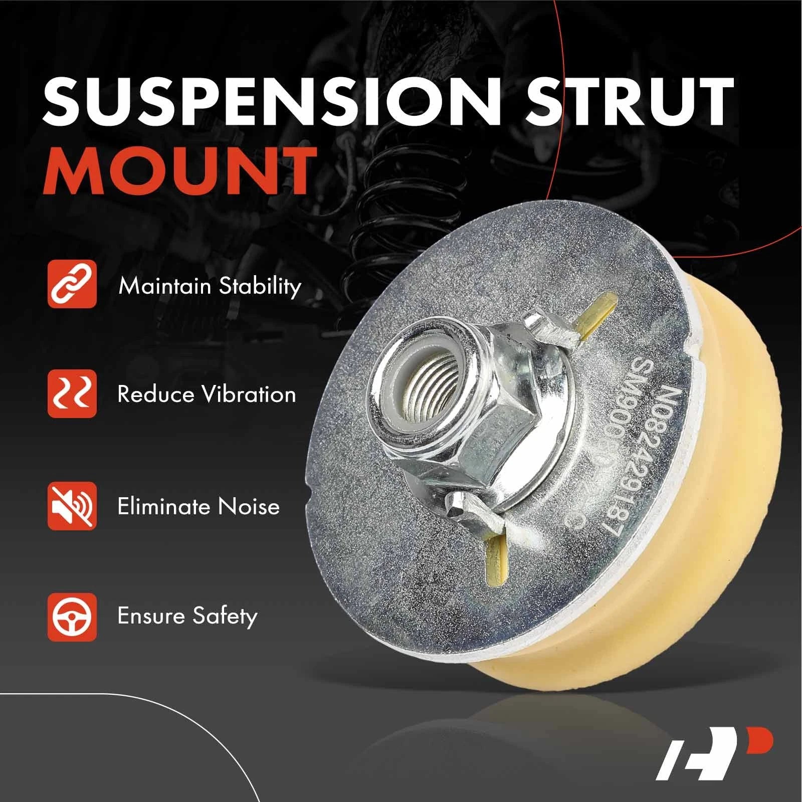 Rear Upper Suspension Strut Mount for BMW 330xi 328i 335i xDrive 128i (2006–2013)