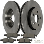 Front Brake Pad & Rotor for Jeep Grand Cherokee (2018) 12.99 in. Diameter