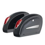 Hard SaddleBags with Lights for Road King Street Glide