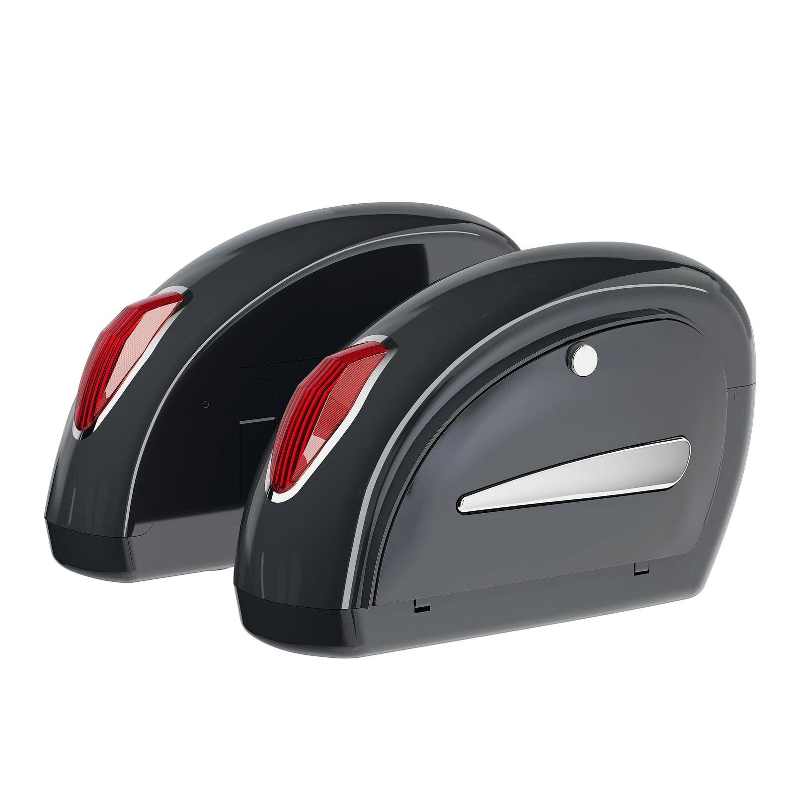 Hard SaddleBags with Lights for Road King Street Glide