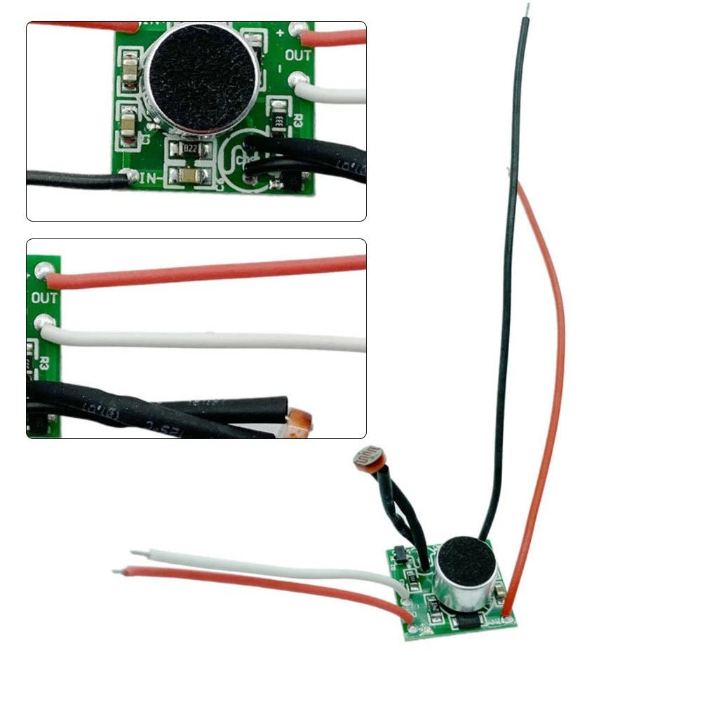 Motor Control Board with Sound and Light Features DC 3V to 30V