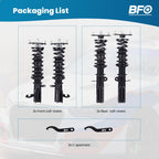 BFO Coilovers Adjustable Height for Toyota Corolla (1988–1999) E90 Shocks Strut Kit