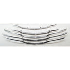 5pc Grille Insert for 2019–2022 Chevy Malibu Chrome Plated Replacement