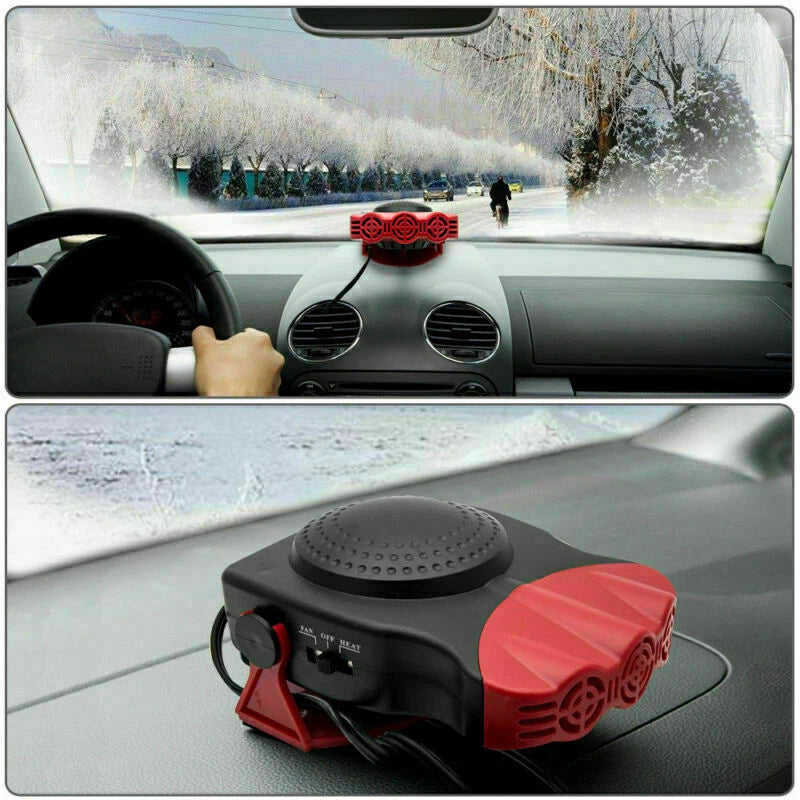 Portable Car Heater Fan Defroster for 12V Vehicles (Universal)
