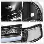 LED DRL Bar Switchback Headlights for Chevy Blazer/S10 (1998–2004)