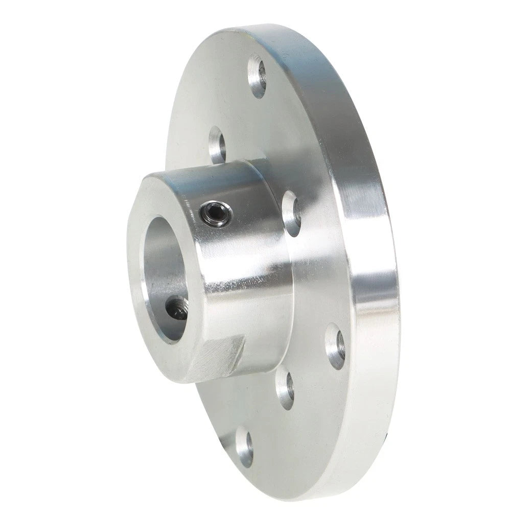4 Inch Steel Face Plate for Lathe 1 Inch x 8TPI Threaded