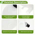 Coolant Expansion Overflow Tank with Cap for Mercedes-Benz Viano (2003-2014)