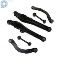 Set of 6 Rear Upper & Lower Control Arms for Caliber Patriot Compass (2007–2017)