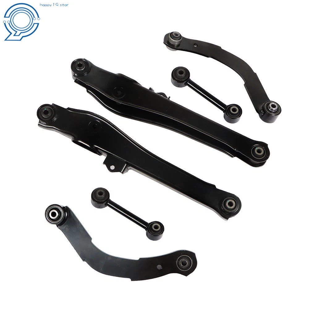 Set of 6 Rear Upper & Lower Control Arms for Caliber Patriot Compass (2007–2017)