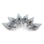 Set of 4 Universal Chrome Motorcycle Spike Bolts for Windscreen Fairings