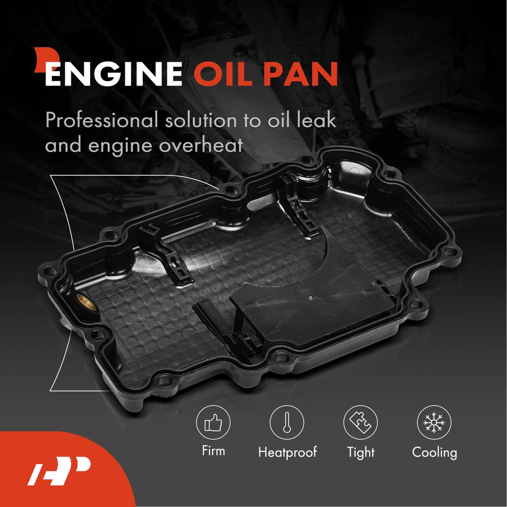 Lower Engine Oil Pan with Gasket for Infiniti Q50 Q60 (2016–2020)