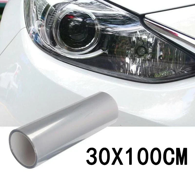 Roll 10030cm Car Headlight Protective Film Bumper Paint Protection Vinyl Wrap