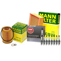 Tune-Up Kit with Mann Filters & NGK Spark Plugs for BMW E53 4.8is (2004–2006)