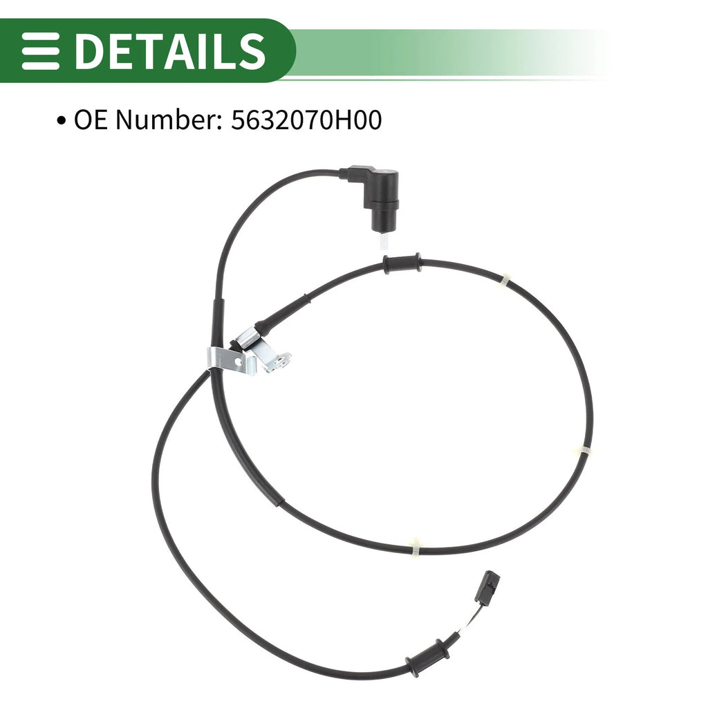 ABS Wheel Speed Sensor No. 5632070H00 for Suzuki Solio (2001–2006)