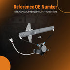 Front Left Electric Power Window Regulator for Toyota Camry (1992–1996)