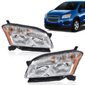 Headlight Assembly Pair for Chevy Trax (2013–2016) Halogen