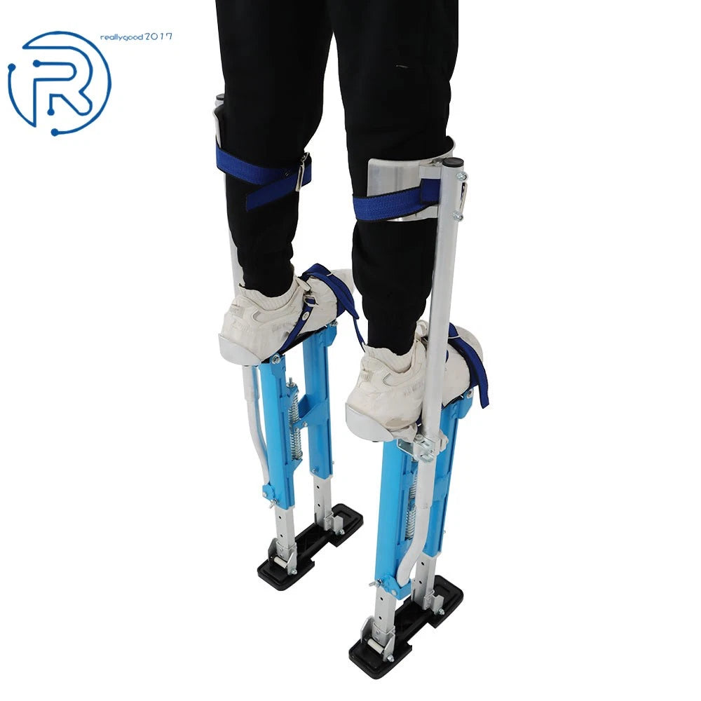 18'' Aluminum Alloy Drywall Stilts for Lightweight Use