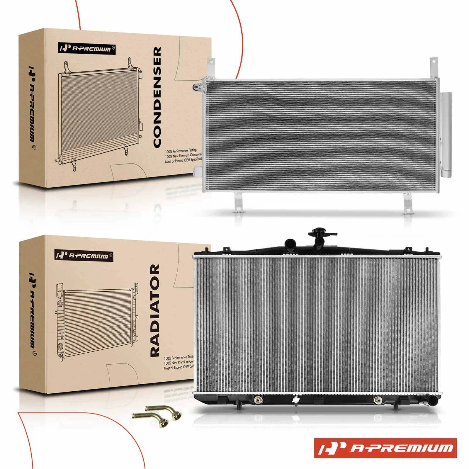 2X Radiator & AC Condenser Cooling Kit for Honda CR-V