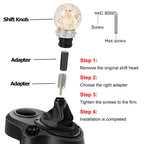Shift Knob with M12x1.25 Adapter for Logitech G27 G29 G920 G2930