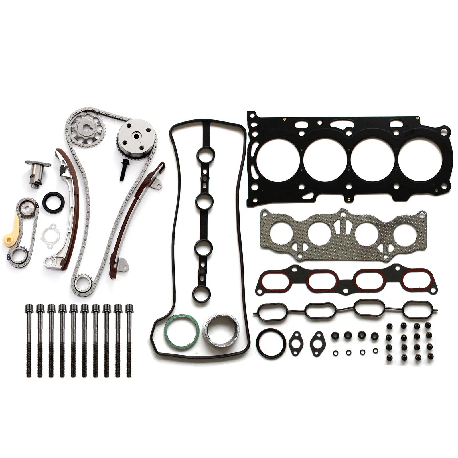 Set of 10 Head Gasket Bolts for Toyota Camry (2007–2009)