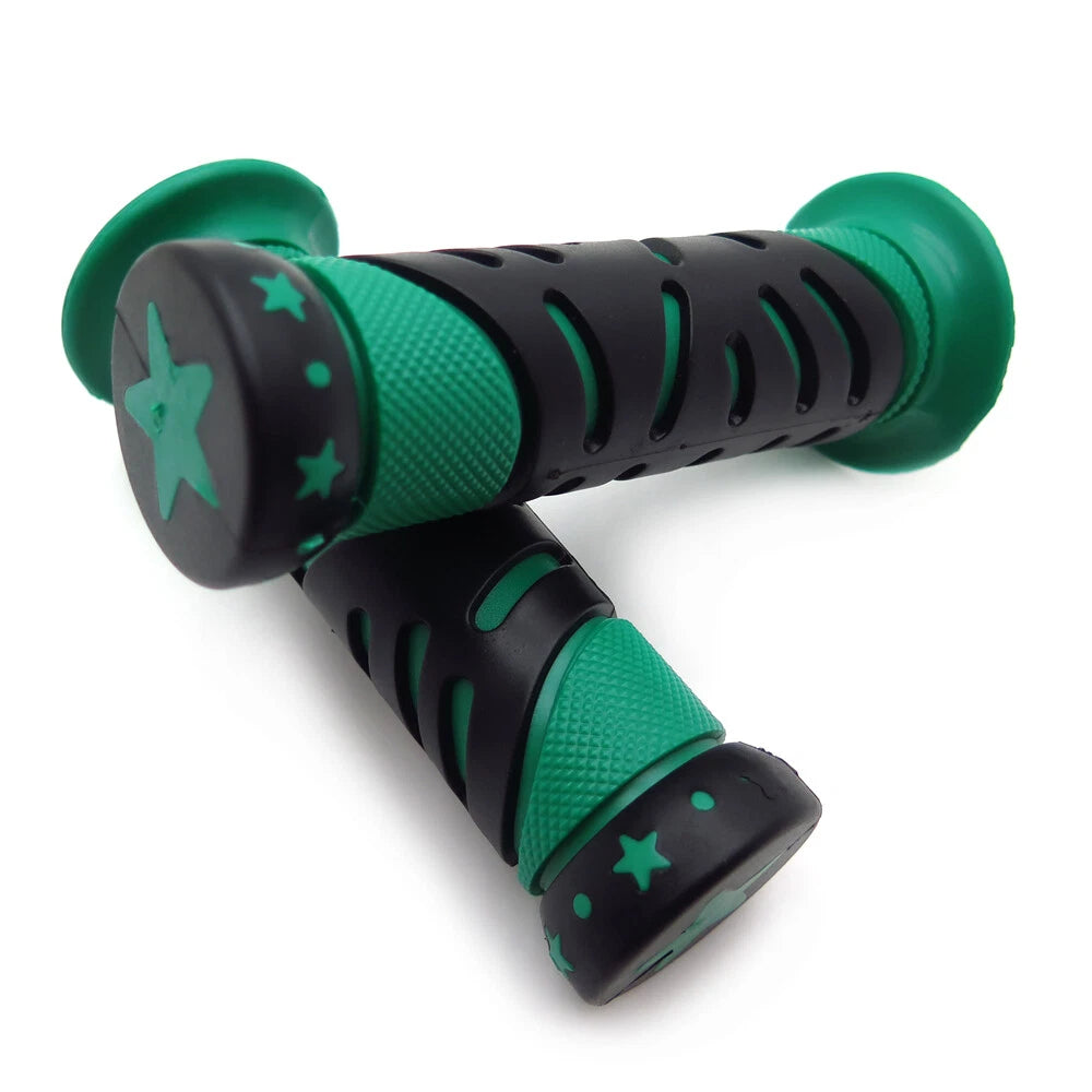 7/8" 22mm Green Star Hand Grips for Yamaha FZR YZF600 (1990–1999)