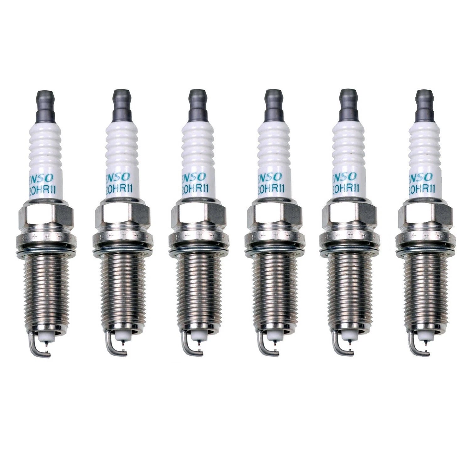 Set of 6 Denso Iridium Spark Plugs Gap 0.044 for Nissan Suzuki Kia
