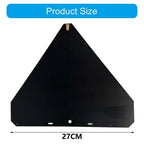 Log-Periodic Antenna for Spectrum Receiver (400MHz - 8GHz)