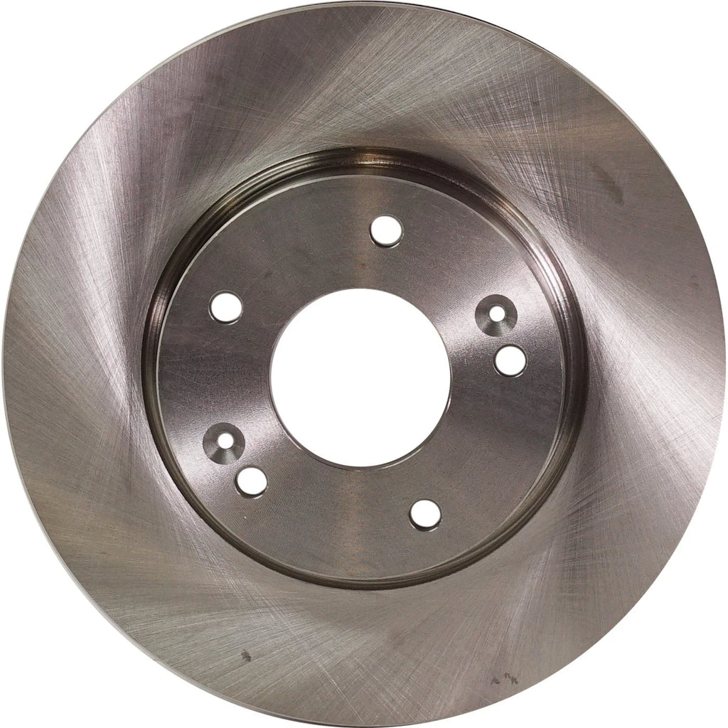 Brake Rotor Brake Pad Kit for Kia Soul (2010–2011) Front Solid 2-Wheel Set
