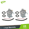 2X Carburetor for John Deere 14SB 14SE JX75 JE75 JX85 (YYYY–YYYY)