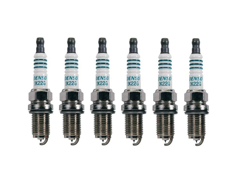 Set of 6 Iridium Spark Plugs Denso 5349 for Chrysler Dodge Jeep Saturn VW