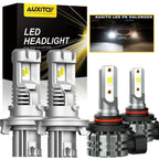 9145 H13 9008 LED Headlight Fog Light for Ram 1500 2500 3500 4500 5500 (2009–2012)