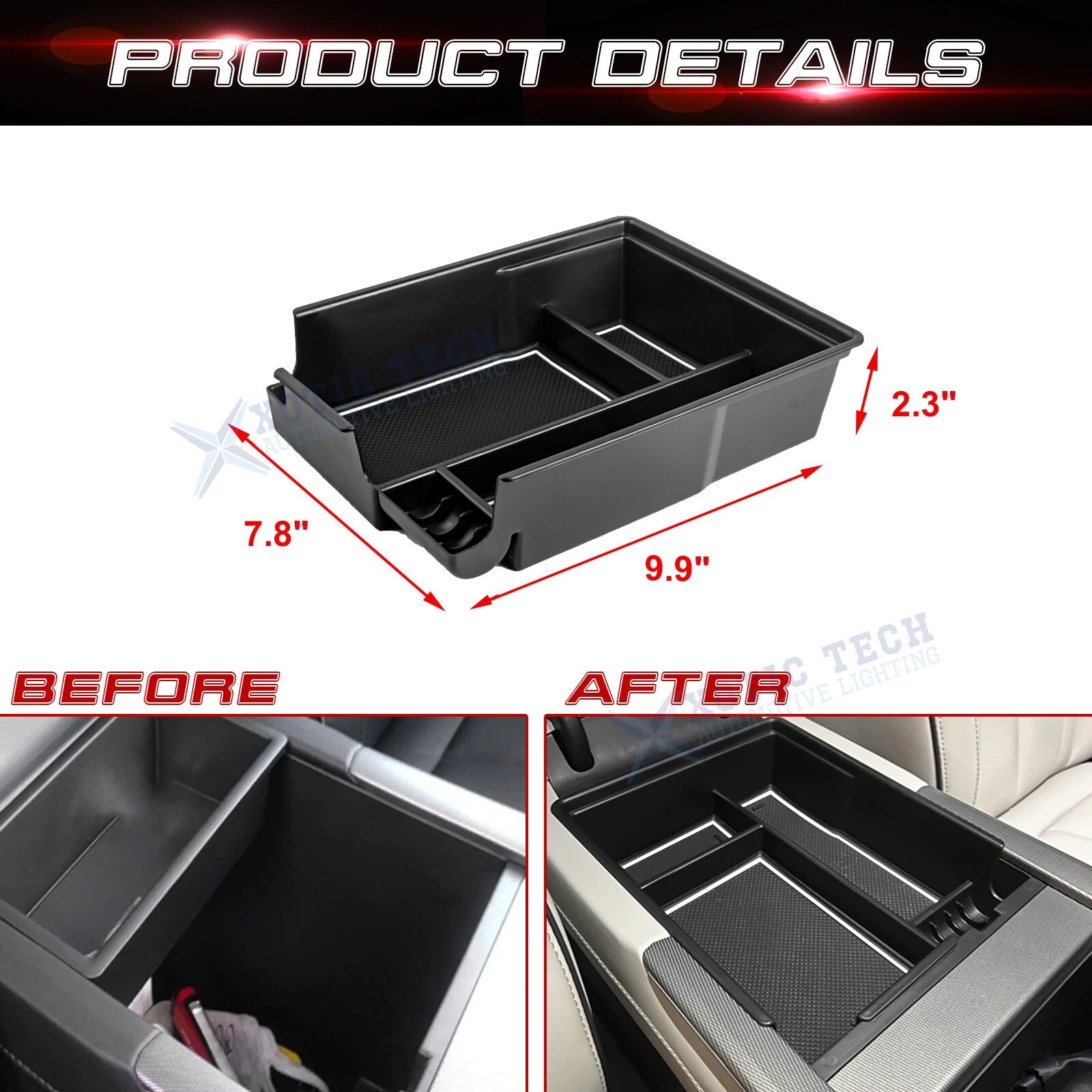 Extra Space Storage Organizer Holder for Hyundai Palisade (2020-2022)