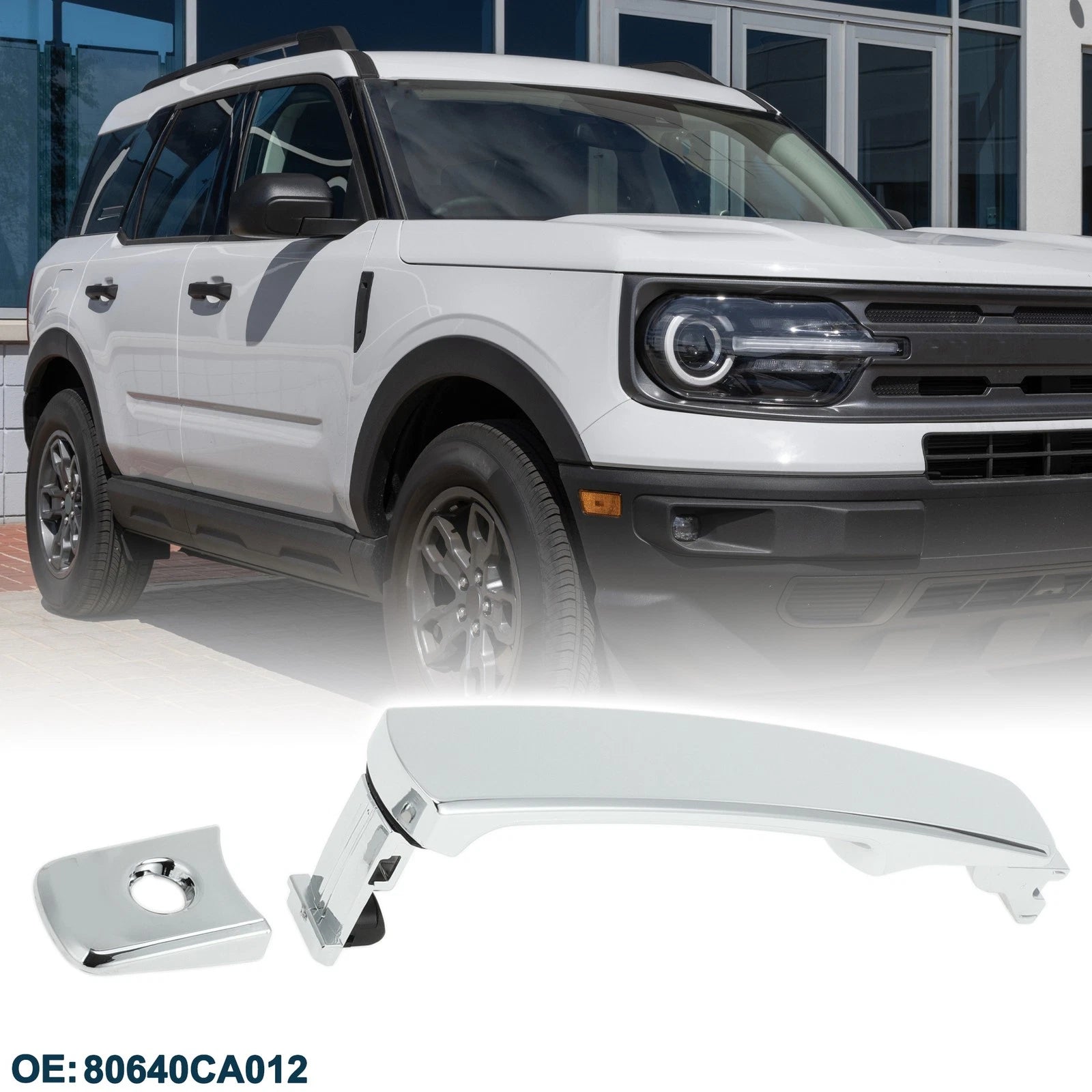 Front Left Exterior Door Handle for Infiniti FX35 FX45 (2003–2008) No. 80640CA012