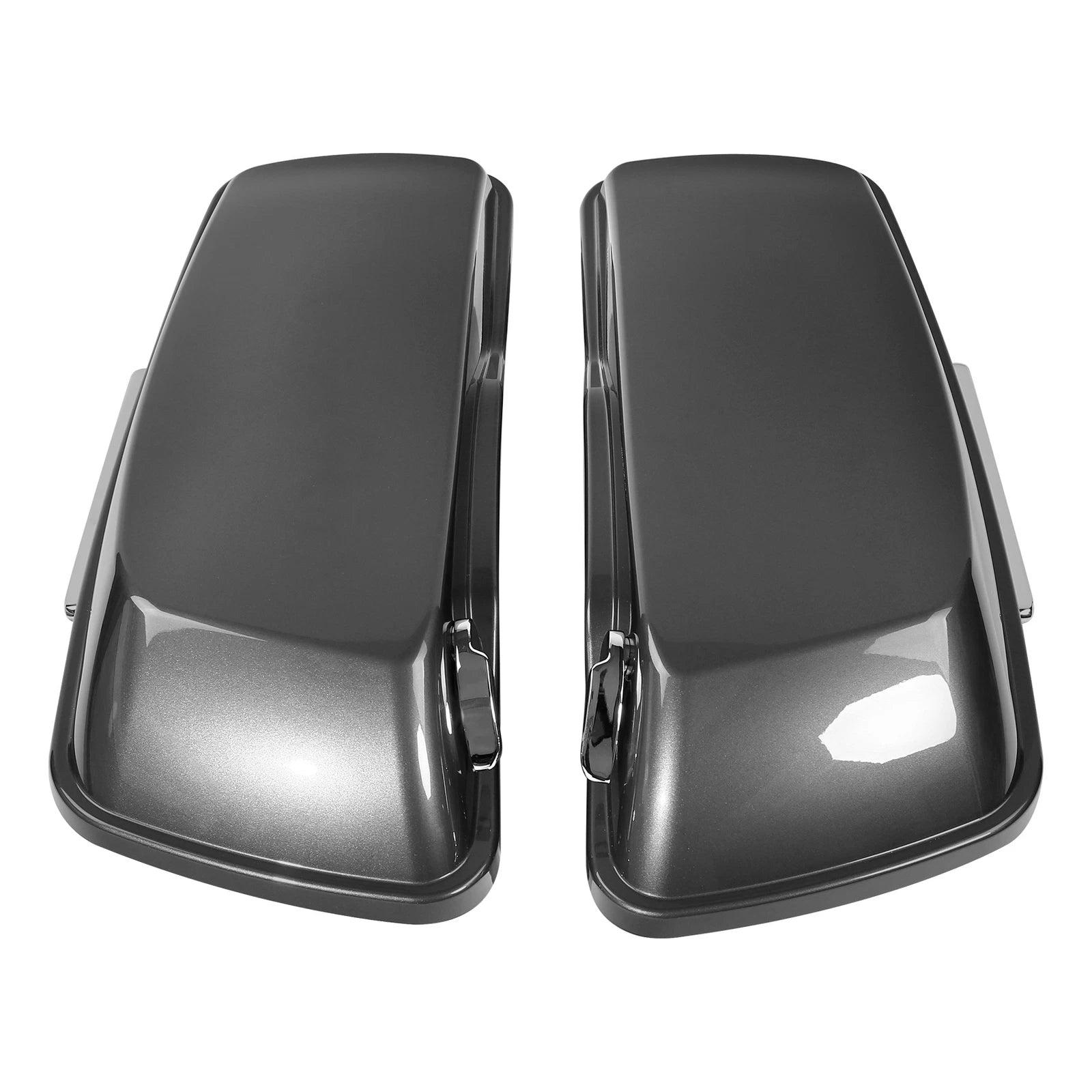 Hard Saddlebags for Harley Touring Street Glide (2014–2024) Industrial Gray
